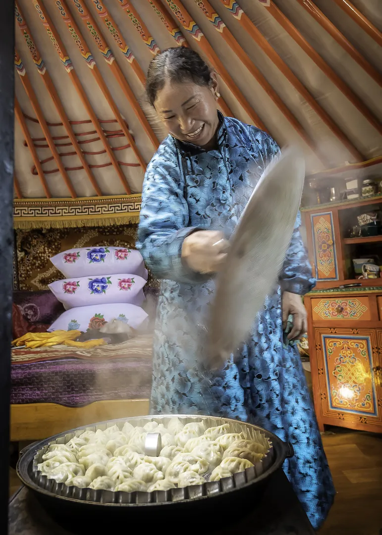 Mongolian buuz