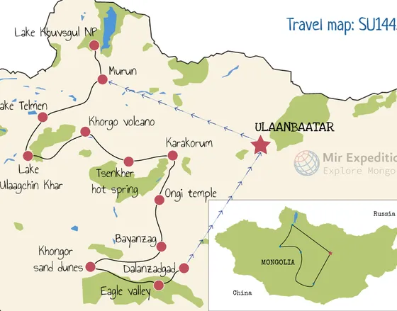 EXPLORE MONGOLIA OVERLAND
